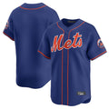 Davalo NY.Mets Blank Player Royal Home Limited Stitched Jerseys