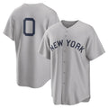 Davalo NY.Yankees #0 Marcus Stroman Player Gray Field of Dreams Game Stitched Jerseys