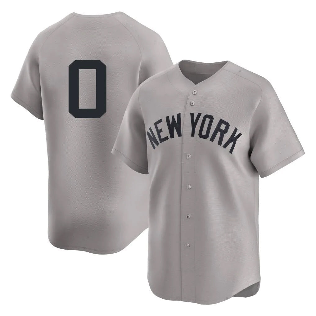 Davalo NY.Yankees #0 Marcus Stroman Player Gray Limited Stitched Jerseys