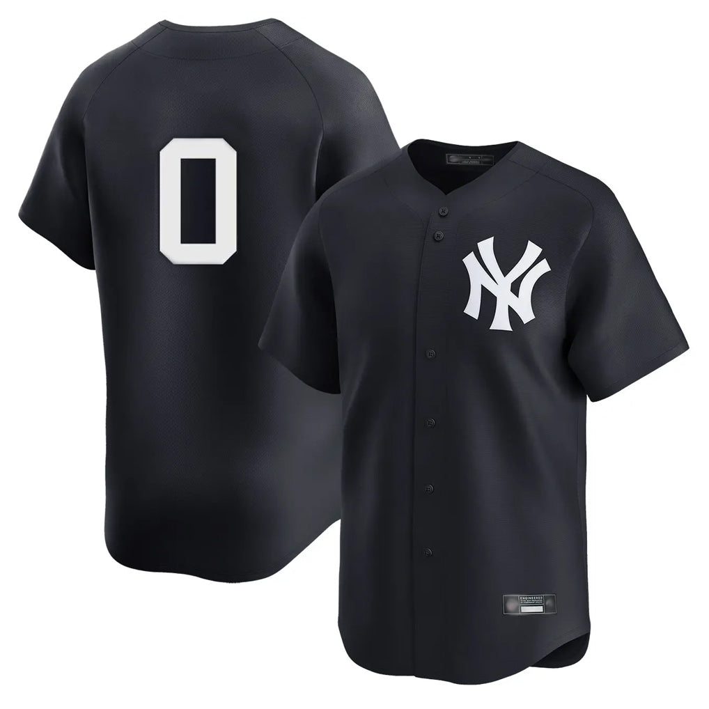 Davalo NY.Yankees #0 Marcus Stroman Player Navy Alternate Limited Stitched Jerseys