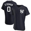 Davalo NY.Yankees #0 Marcus Stroman Player Navy Limited Elite Home Stitched Jerseys