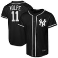 Davalo NY.Yankees #11 Anthony Volpe Player Black Out Game Stitched Jerseys