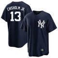Davalo NY.Yankees #13 Jazz Chisholm Jr Player Navy Game Stitched Jerseys