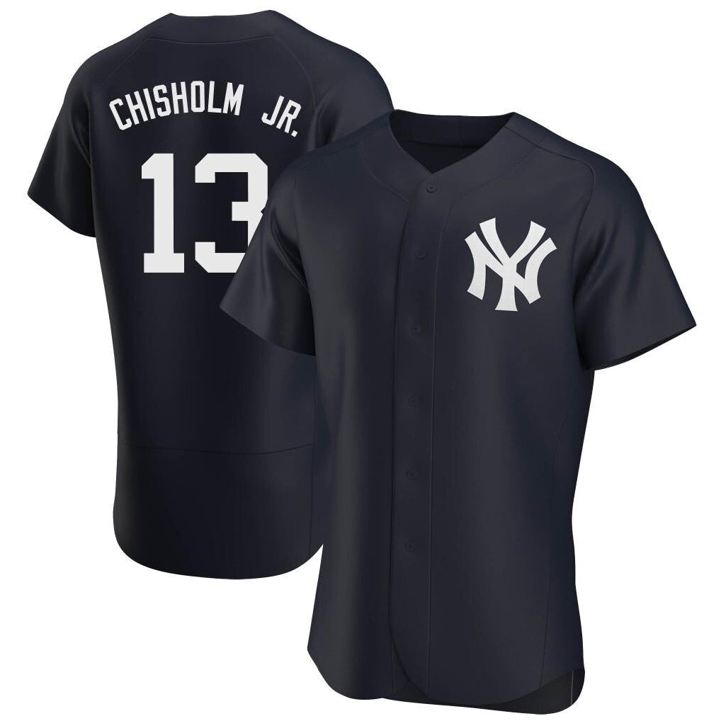 Davalo NY.Yankees #13 Jazz Chisholm Jr Player Navy Limited Elite Home Stitched Jerseys