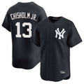 Davalo NY.Yankees #13 Jazz Chisholm Jr Player Navy Limited Game Stitched Jerseys