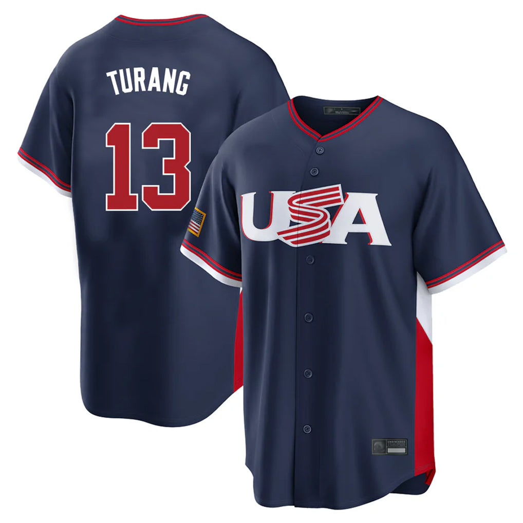 Davalo NY.Yankees #13 Jazz Chisholm Jr Player Navy USA 2026 World Classic Limited Game Stitched Jerseys