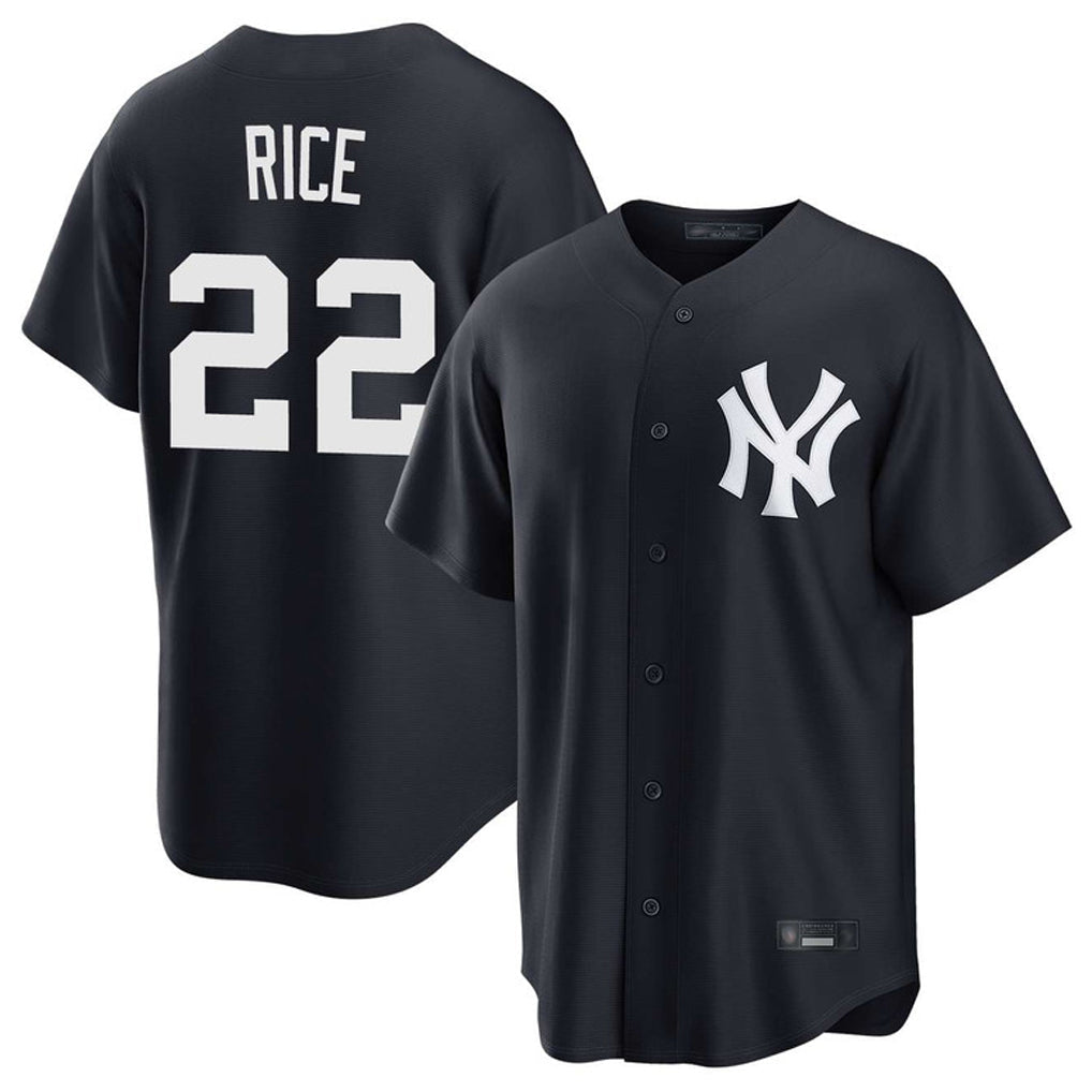 Davalo NY.Yankees #22 Ben Rice Player Navy Game Home Stitched Jerseys