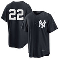 Davalo NY.Yankees #22 Ben Rice Player Navy Game Stitched Jerseys