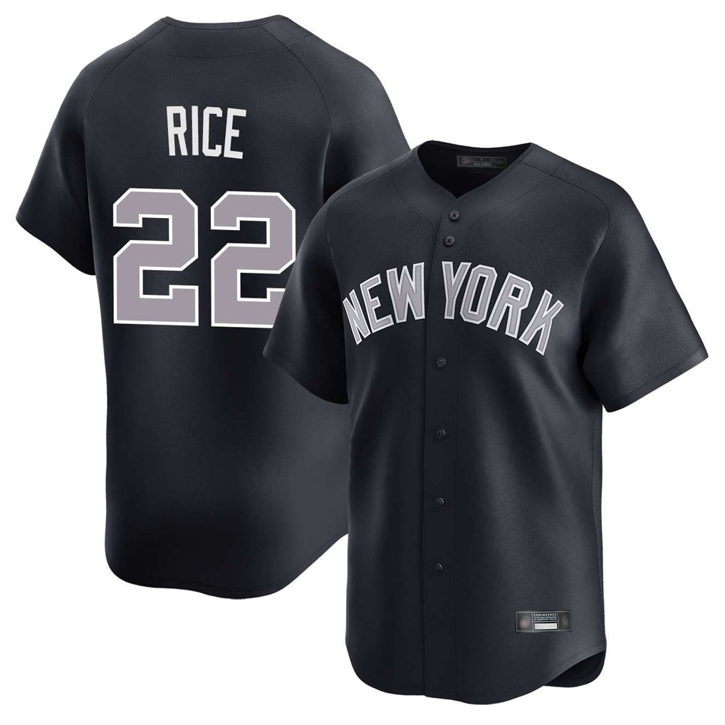 Davalo NY.Yankees #22 Ben Rice Player Navy Limited Home Stitched Jerseys