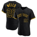 Davalo NY.Yankees #28 Austin Wells Player Black Snake Skin City Limited ELite Home Stitched Jerseys