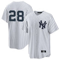 Davalo NY.Yankees #28 Austin Wells Player White Game Stitched Jerseys