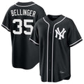 Davalo NY.Yankees #35 Cody Bellinger Player Black Out Game Stitched Jerseys