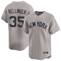 Davalo NY.Yankees #35 Cody Bellinger Player Gray Limited Home Stitched Jerseys