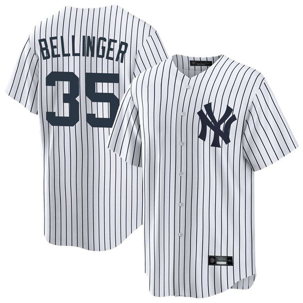 Davalo NY.Yankees #35 Cody Bellinger Player White Game Home Stitched Jerseys