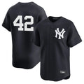 Davalo NY.Yankees #42 Mariano Rivera Player Navy Alternate Limited Stitched Jerseys