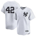 Davalo NY.Yankees #42 Mariano Rivera Player White Limited Stitched Jerseys