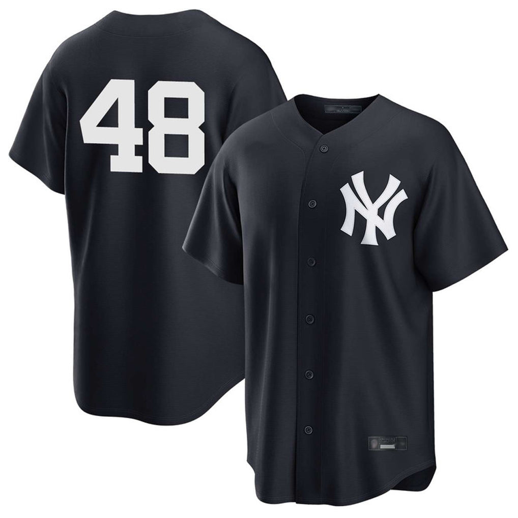 Davalo NY.Yankees #48 Paul Goldschmidt Player Navy Game Stitched Jerseys