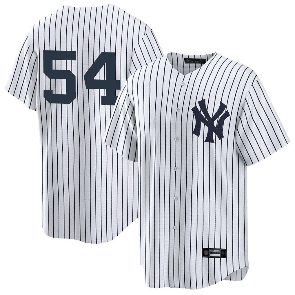 Davalo NY.Yankees #54 Max Fried Player White Game Home Stitched Jerseys