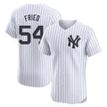 Davalo NY.Yankees #54 Max Fried Player White Limited Elite Home Stitched Jerseys