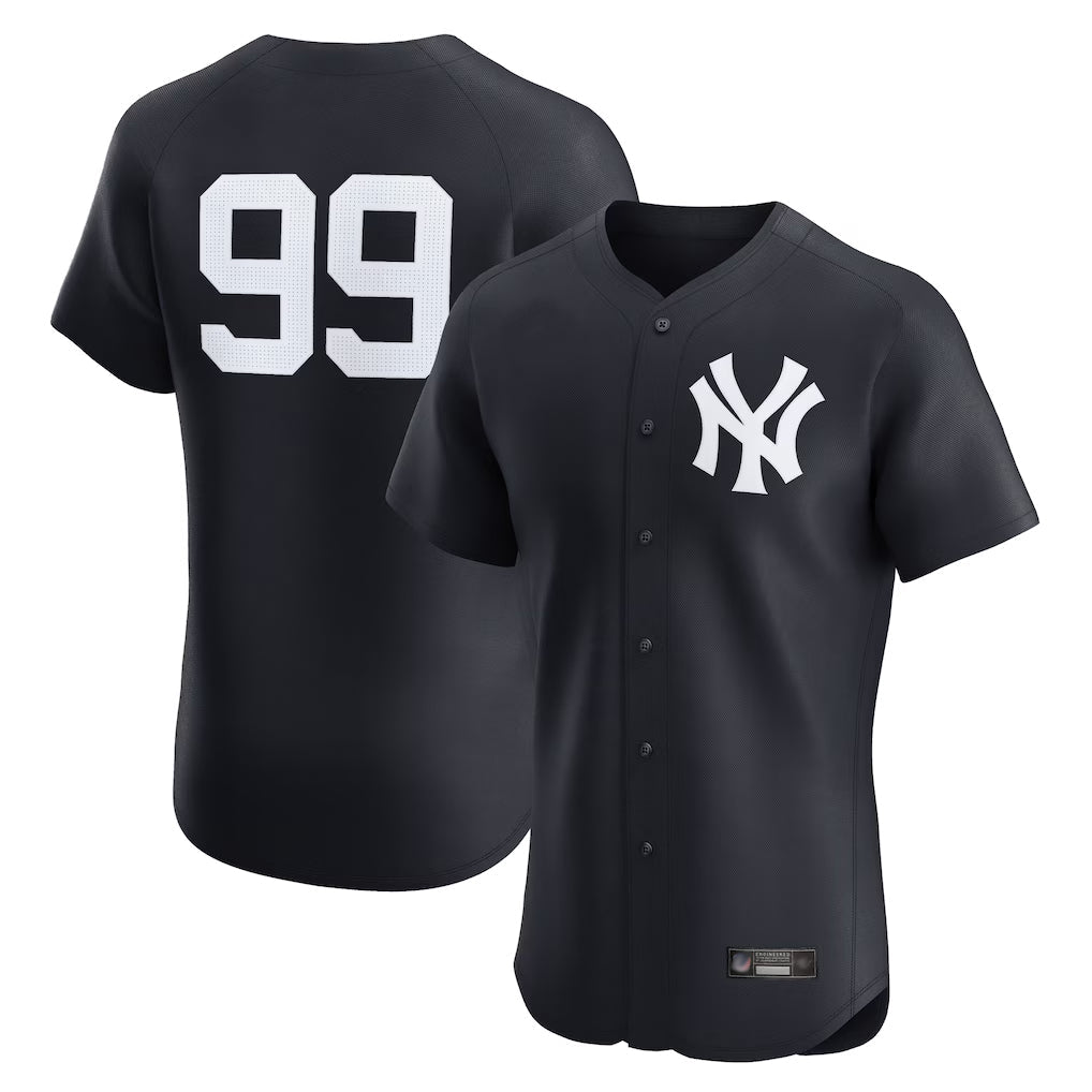 Davalo NY.Yankees #99 Aaron Judge Player Navy Limited Home Elite Game Stitched Jerseys