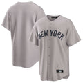 Davalo NY.Yankees Blank Player Gray Game Home Stitched Jerseys
