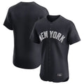 Davalo NY.Yankees Blank Player Navy Home Replica Elite Stitched Jerseys