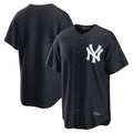 Davalo NY.Yankees Blank Player Navy Replica Game Stitched Jerseys