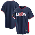 Davalo NY.Yankees Blank Player Navy USA 2026 World Classic Limited Game Stitched Jerseys