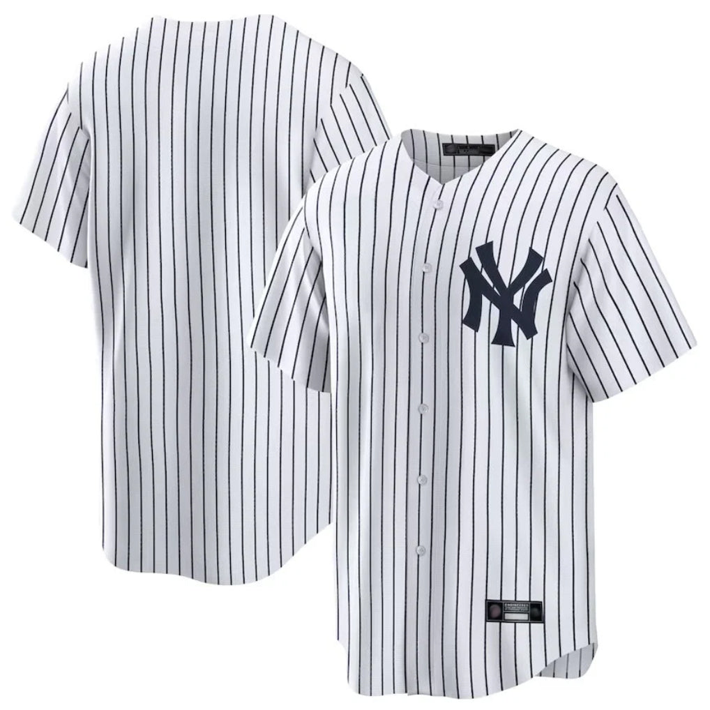 Davalo NY.Yankees Blank Player White Game Stitched Jerseys