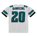 Davalo P.Eagles 1996 #20 Brian Dawkins Mitchell & Ness White Authentic Throwback Retired Player Stitched Puhic Jersey