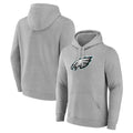 Davalo P.Eagles Gray LOGO Pullover Hoodies Home Game Blank Player Stitched Jerseys