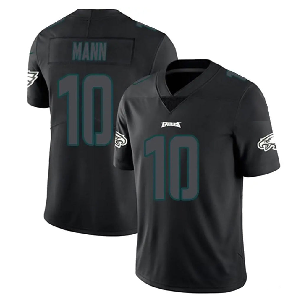 Davalo P.Eagles #10 Braden Mann Player Limited Black Impact Home Game Stitched Jerseys