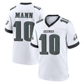 Davalo P.Eagles #10 Braden Mann Player White Game Home Stitched Jerseys