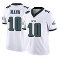 Davalo P.Eagles #10 Braden Mann Player White Limited Vapor F.U.S.E. Home Game Stitched Jerseys