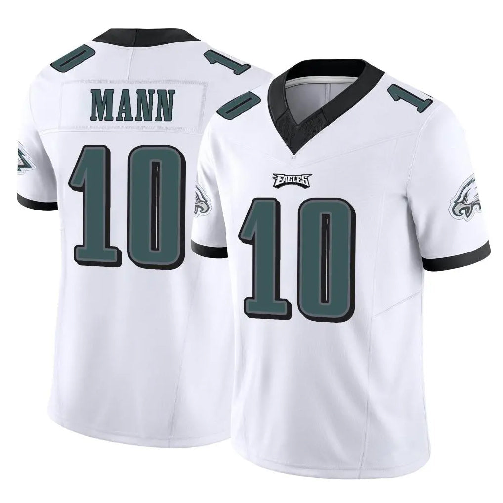 Davalo P.Eagles #10 Braden Mann Player White Limited Vapor F.U.S.E. Home Game Stitched Jerseys