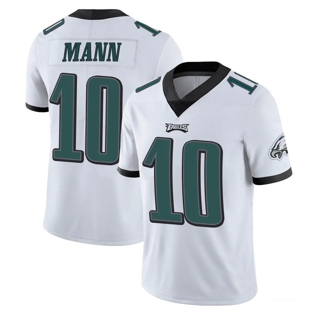 Davalo P.Eagles #10 Braden Mann Player White Limited Vapor Untouchable Home Game Stitched Jerseys