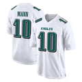 Davalo P.Eagles #10 Braden Mann Player White Tundra Fashion Home Game Stitched Jerseys