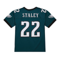 Davalo P.Eagles #22 Duce Staley Mitchell & Ness Midnight Green 2002 Legacy Replica Jersey