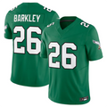 Davalo P.Eagles #26 Saquon Barkley Green Alternate Vapor F.U.S.E. Limited Jersey -Stitched American Stitched Jerseys
