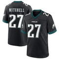 Davalo P.Eagles #27 Quinyon Mitchell Player Black Home Game Stitched Jerseys