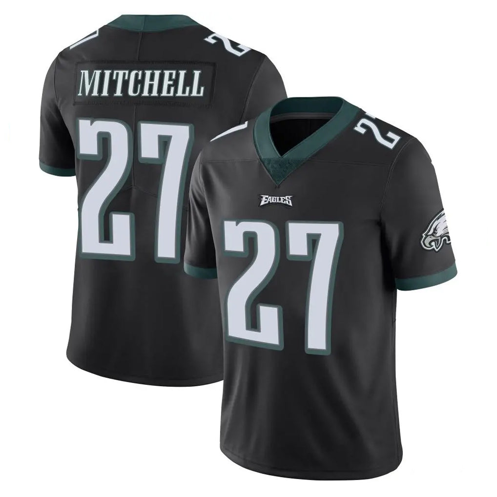 Davalo P.Eagles #27 Quinyon Mitchell Player Black Limited Vapor Untouchable Home Game Stitched Jerseys