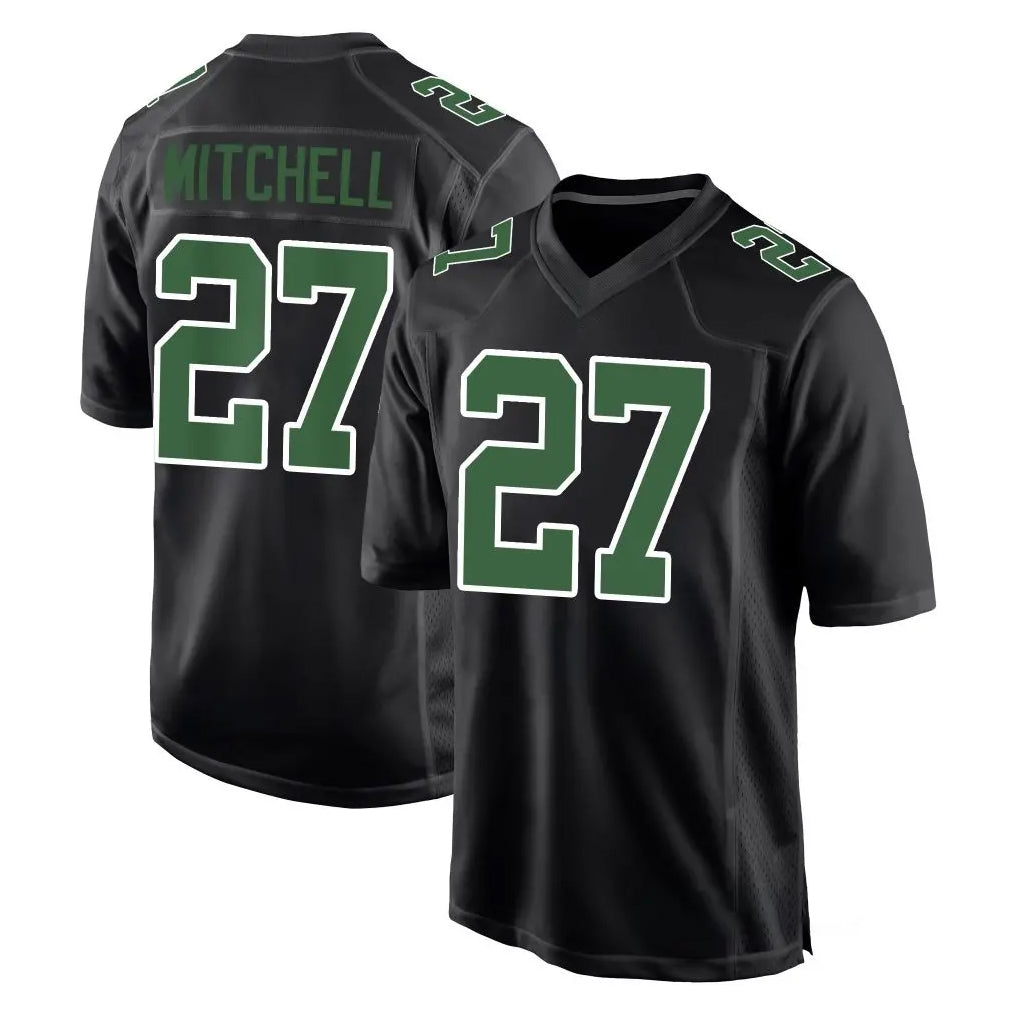 Davalo P.Eagles #27 Quinyon Mitchell Player Carbon Green Fashion Home Game Stitched Jerseys