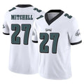 Davalo P.Eagles #27 Quinyon Mitchell Player White Limited Vapor F.U.S.E. Home Game Stitched Jerseys