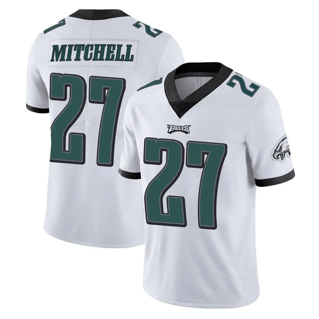 Davalo P.Eagles #27 Quinyon Mitchell Player White Limited Vapor Untouchable Home Game Stitched Jerseys