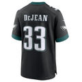 Davalo P.Eagles #33 Cooper DeJean Black 2024 Draft Alternate Player Game Jersey Stitched American Stitched Jersey