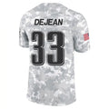Davalo P.Eagles #33 Cooper DeJean Player Arctic Camo Salute to Service Limited Stitched Jerseys