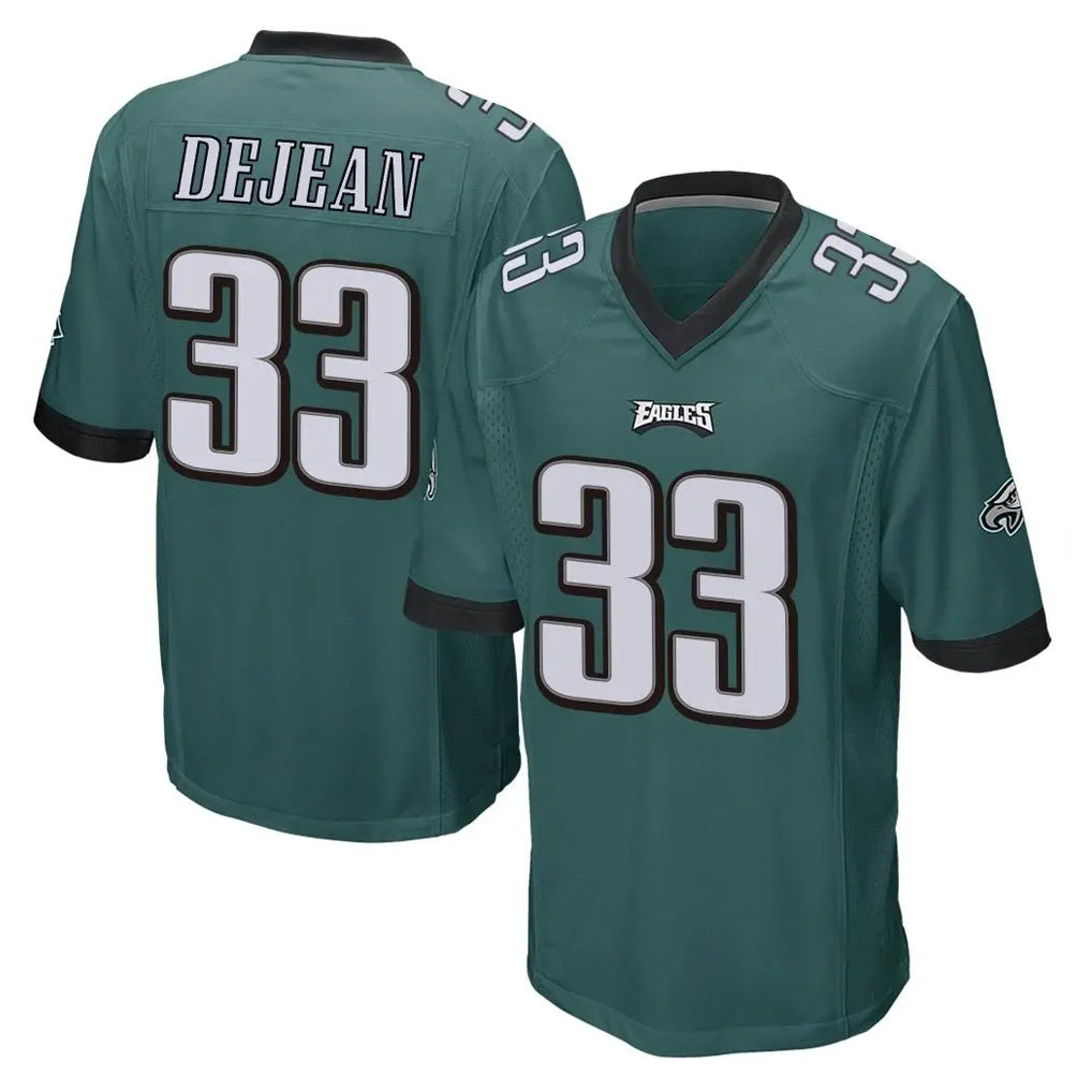 Davalo P.Eagles #33 Cooper DeJean Player Team Color Green Home Game Stitched Jerseys