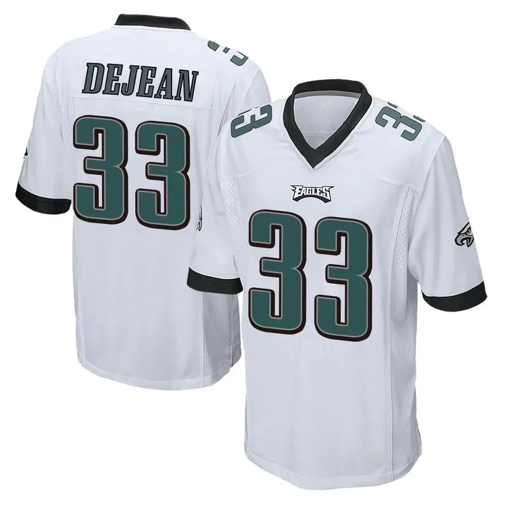 Davalo P.Eagles #33 Cooper DeJean Player White Home Game Stitched Jerseys