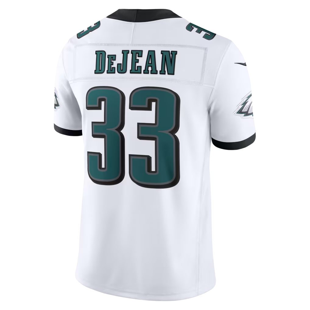 Davalo P.Eagles #33 Cooper DeJean White Vapor F.U.S.E. Stitched Limited  Stitched Jerseys