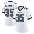Davalo P.Eagles #35 Michael Carter II Player White Game Home Stitched Jerseys